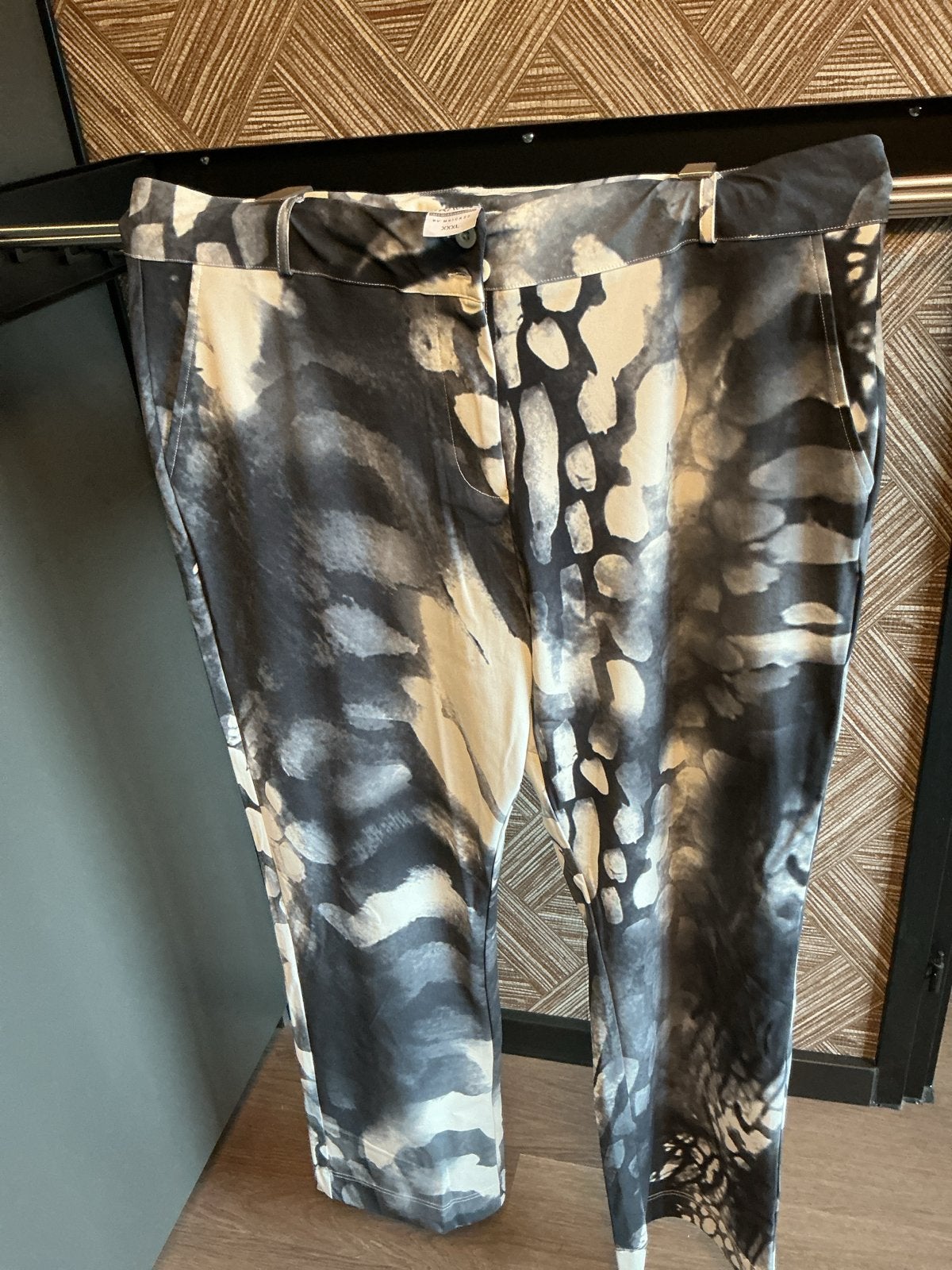 Travel broek Maicazz met print - Maat XXXL, Zwart, Maat 46/48 (XL) of groter, Ophalen of Verzenden, Lang