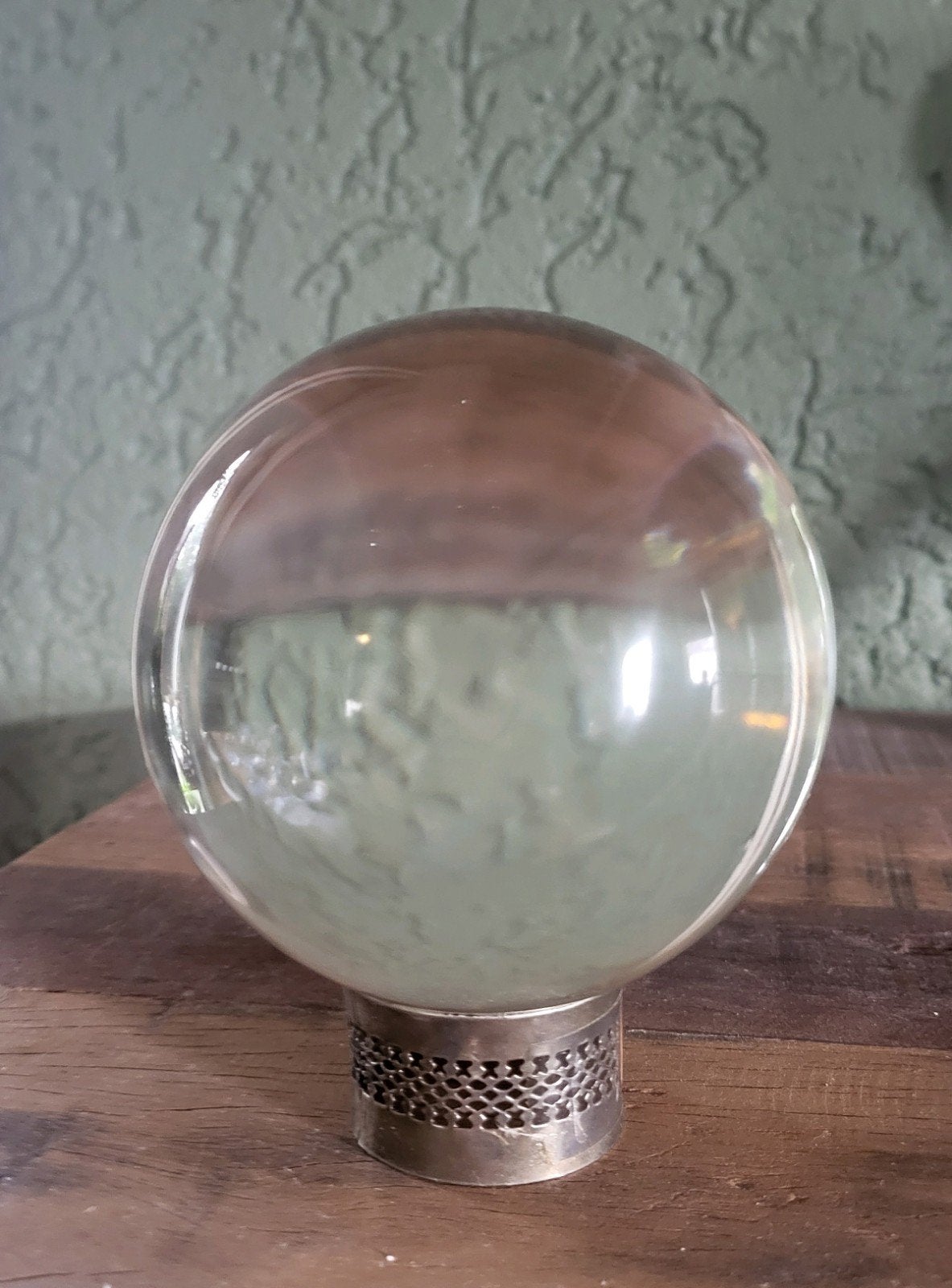 kristallen bol ø 10 cm glas, Ophalen