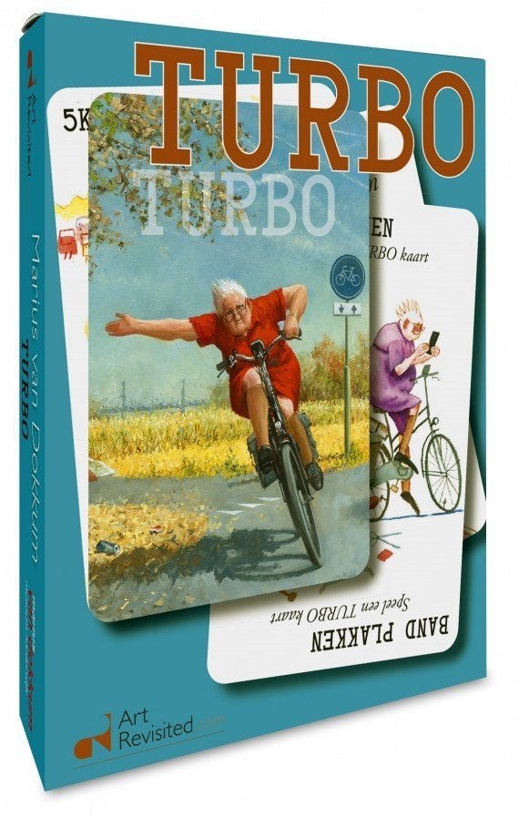 kaartspel Turbo - afbeeldingen - Marius van Dokkum (nieuw), Ophalen of Verzenden, Nieuw