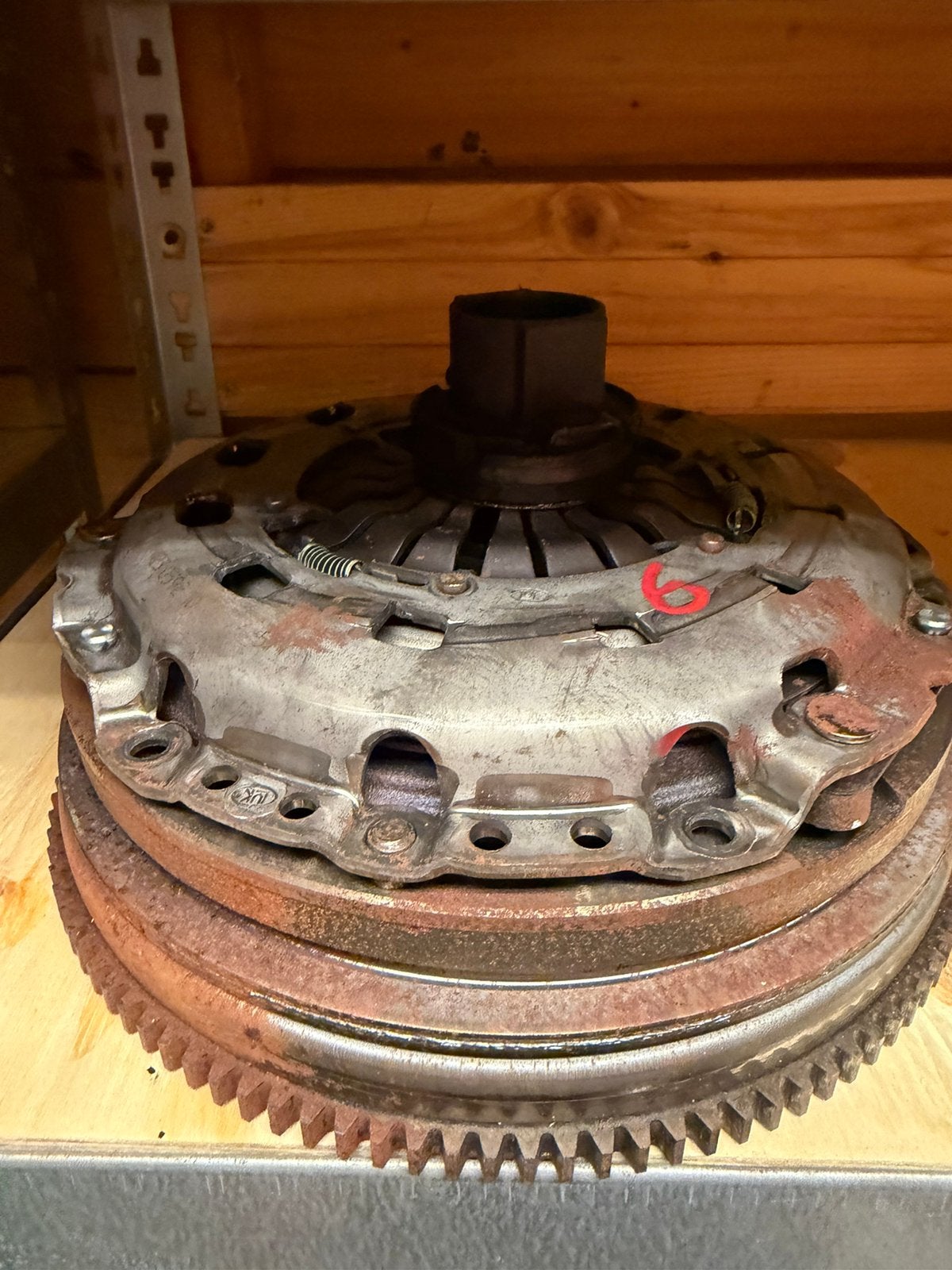 Kopelingsset e46 n42b18 incl vliegwiel, Ophalen, Gebruikt