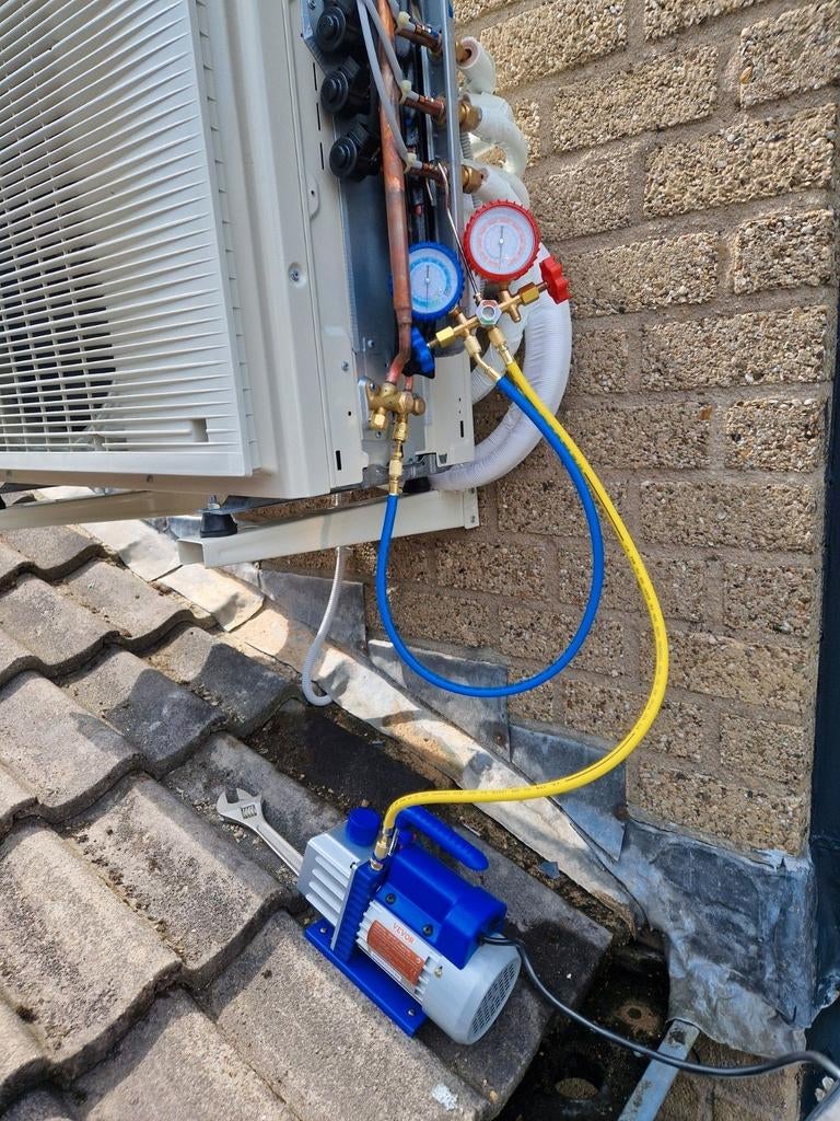Te huur Vacuümpomp airco, complete set !, Ophalen
