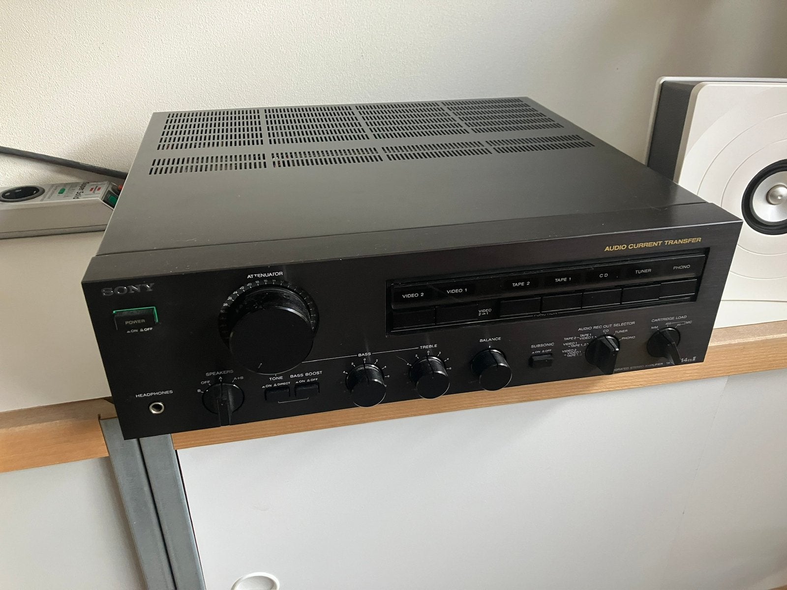 Sony TA-F444 ES II 1986-87 - Extremely Standard, Ophalen, Gebruikt, 60 tot 120 watt, Sony