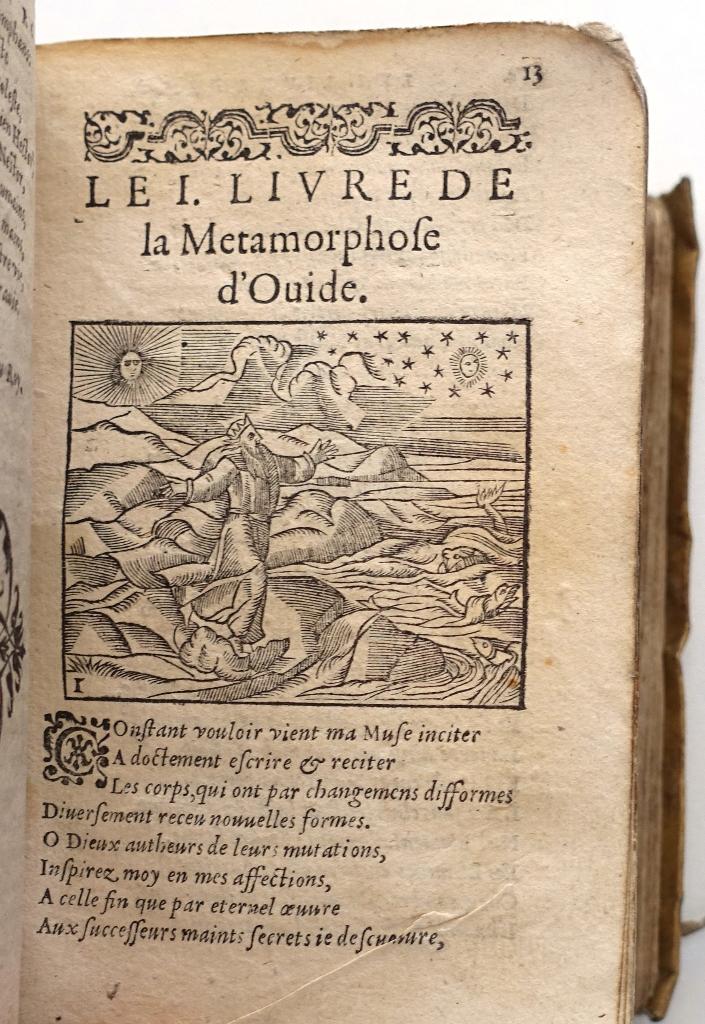 Les Quinze Livres de la Métamorphose d'Ovide [c1580] 180 ill, Antiek en Kunst, Ophalen of Verzenden