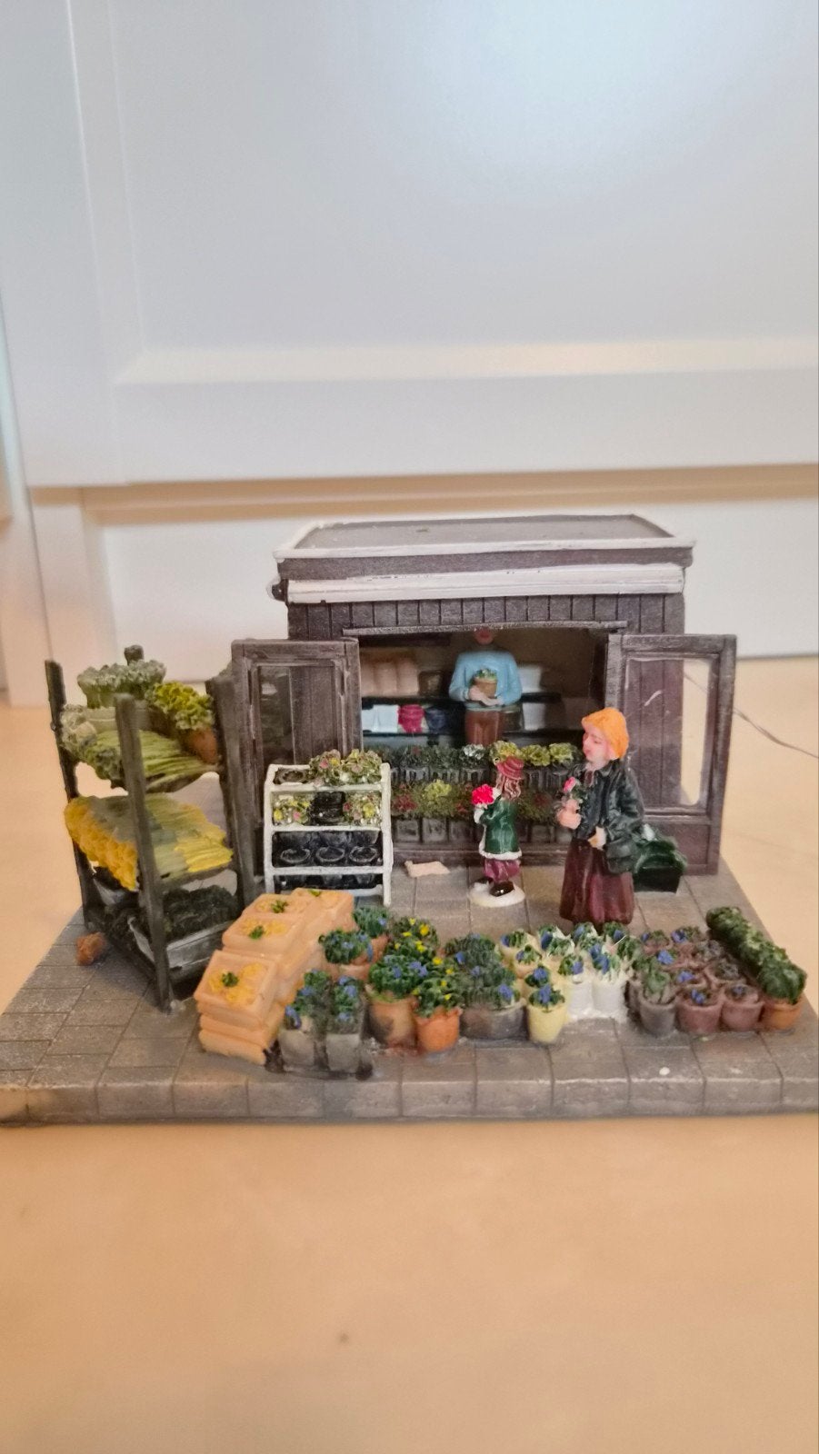 Kersthuisje intratuin bloemenstal, Diversen, Kerst, Ophalen, Zo goed als nieuw