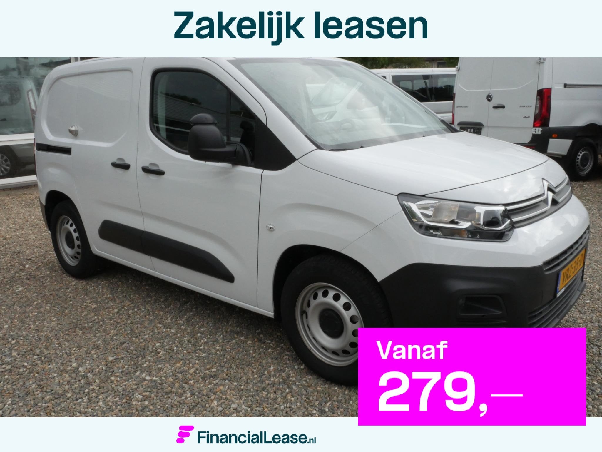 Citroen ë-Berlingo Club 50 kWh SOH 95% Airco Camera, Gebruikt, 275 km, Wit, Origineel Nederlands