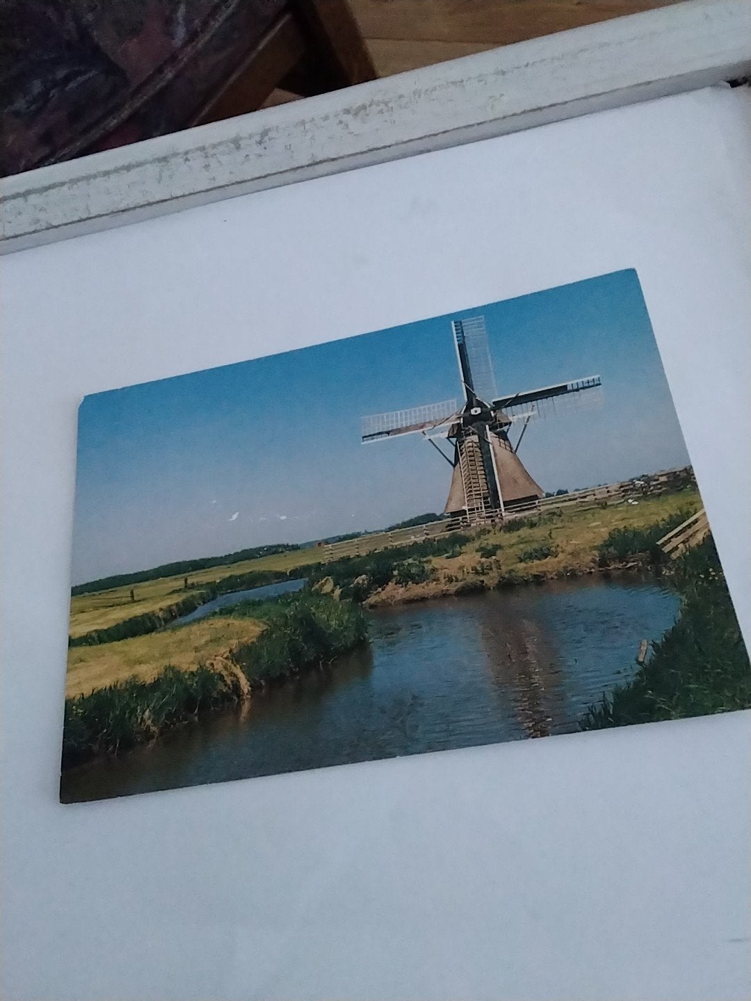 Menaldum.  WATERMOLEN DE RENTMEESTER, Ophalen of Verzenden, 1960 tot 1980, Ongelopen, Groningen
