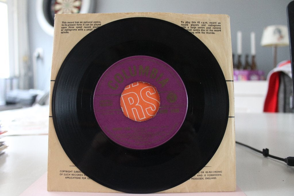 7" Single Eddie Calvert - Cherry Pink / Roses Of Picardy, Gebruikt, 7 inch, Ophalen of Verzenden, Pop