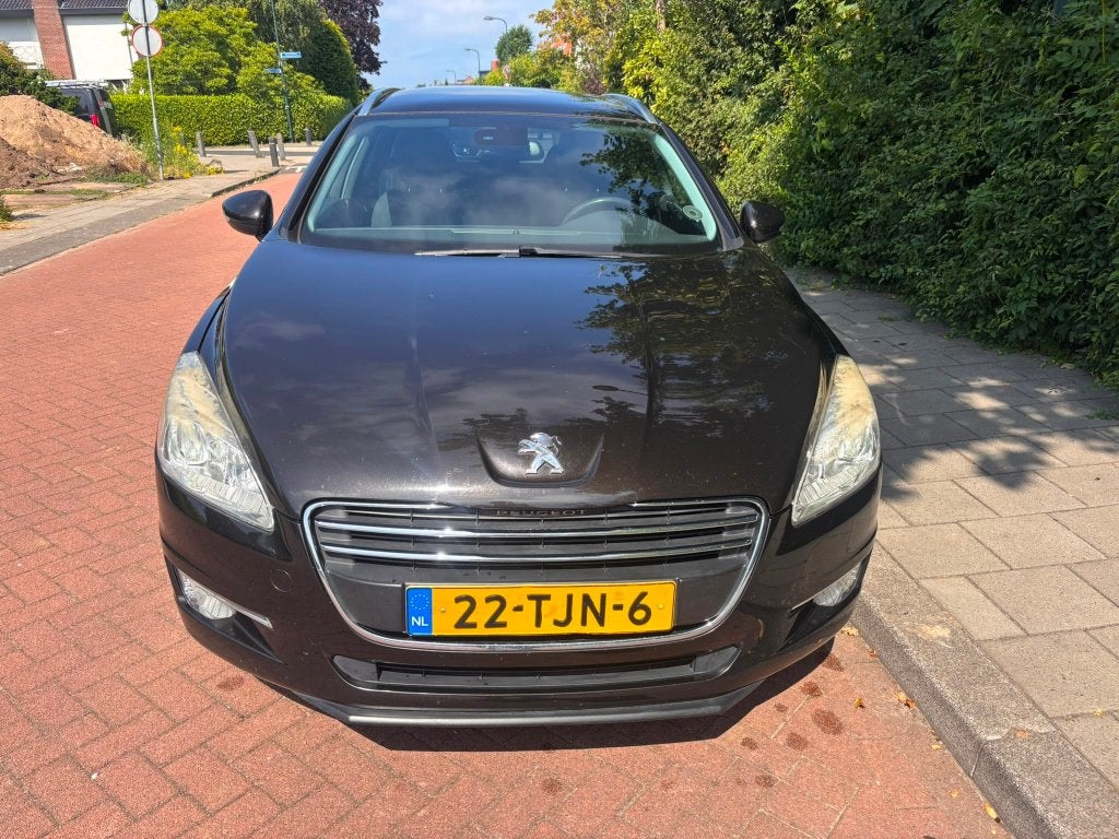 Peugeot 508 1.6 THP SW 2012 Bruin, Voorwielaandrijving, Stof, Bruin, Origineel Nederlands