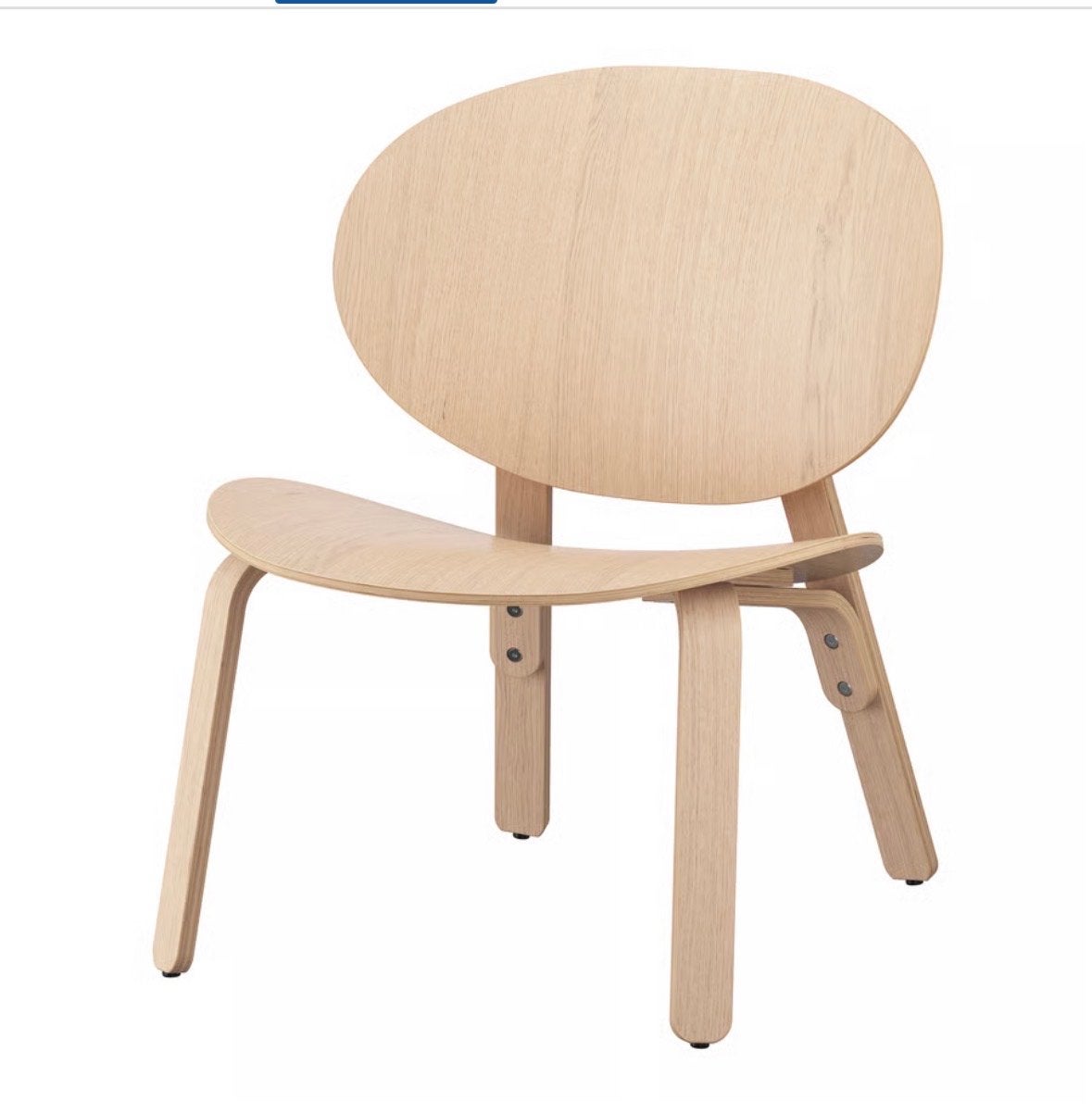 Houten fauteuil Ikea, Ophalen, Overige kleuren, Zo goed als nieuw, Eén