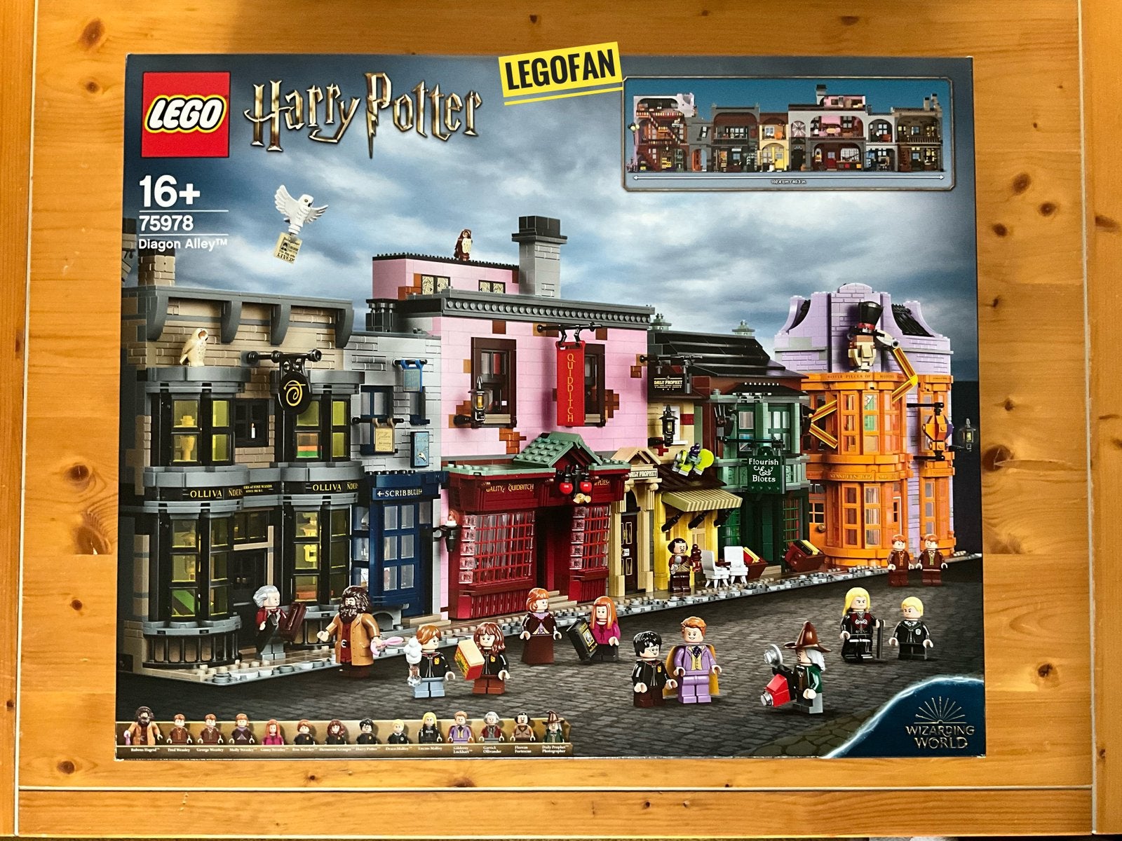 🆕 NIEUW (SEALED!): LEGO 75978 Diagon Alley, Kinderen en Baby's, Lego, Ophalen of Verzenden, Complete set, Ongeopend/sealed