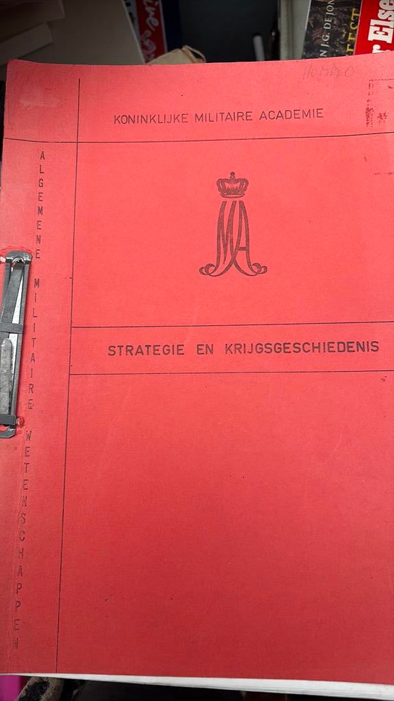 KMA studieboek Strategie en Krijgsgeschiedenis Luchtvaartges, Boeken, Ophalen of Verzenden, Tweede Wereldoorlog, Zo goed als nieuw