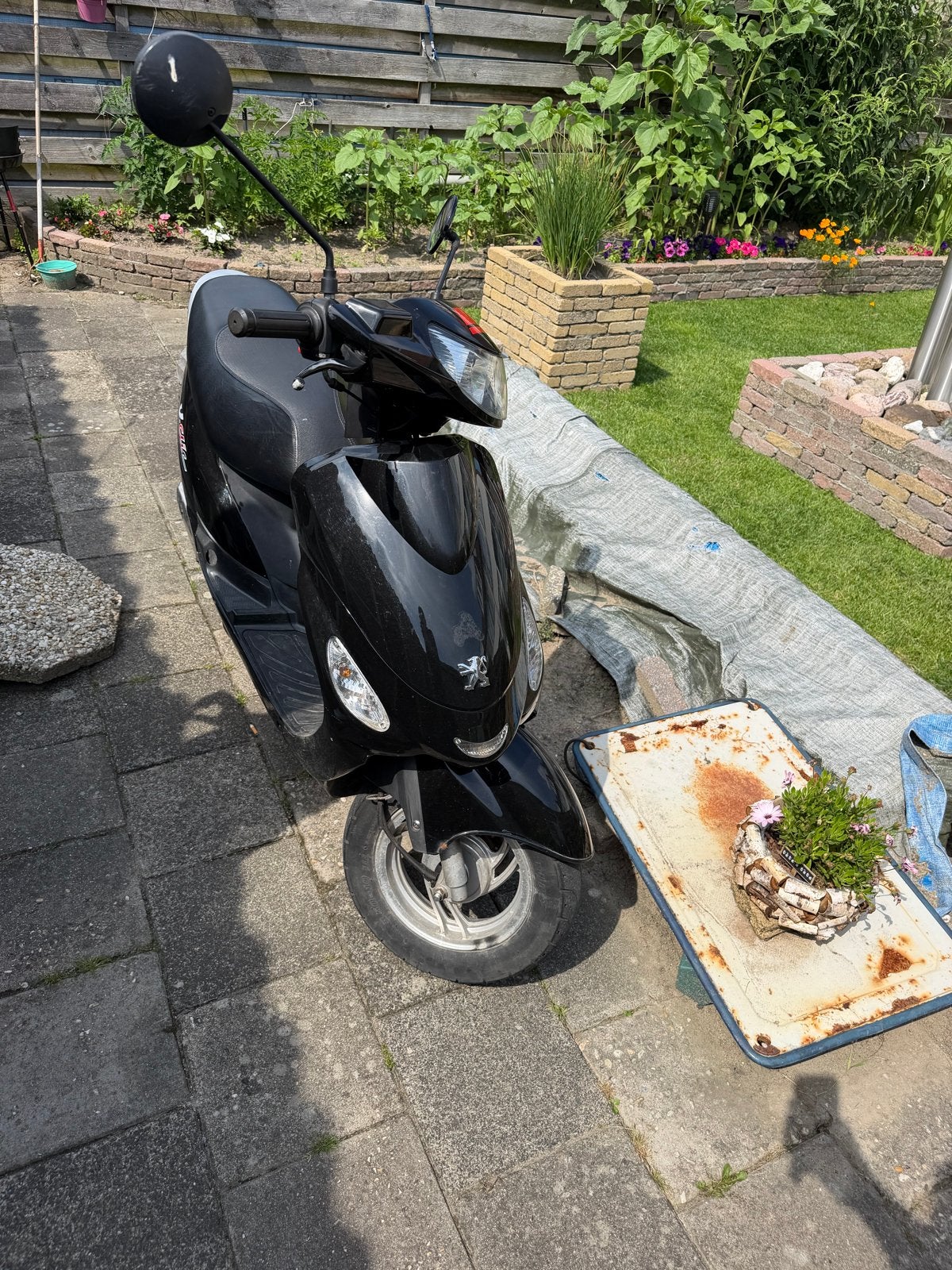 Peugeot v-clic 50cc, Fietsen en Brommers, Brommers | Peugeot, Ophalen, Gebruikt