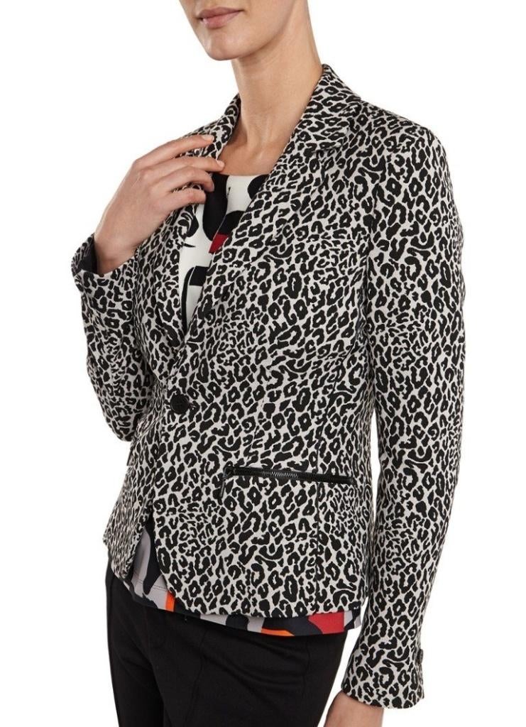 Expresso jasje, blazer, Hetty, zwart/wit, Mt. 42 / L, Overige kleuren, Maat 42/44 (L), Zo goed als nieuw, Jasje