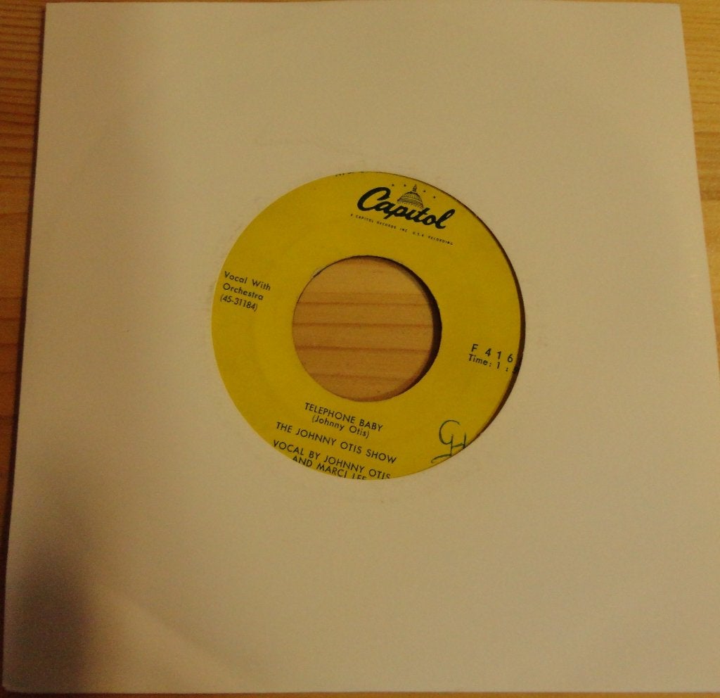The Johnny Otis Show > Telephone Baby, Ophalen of Verzenden, Gebruikt, 7 inch, Pop