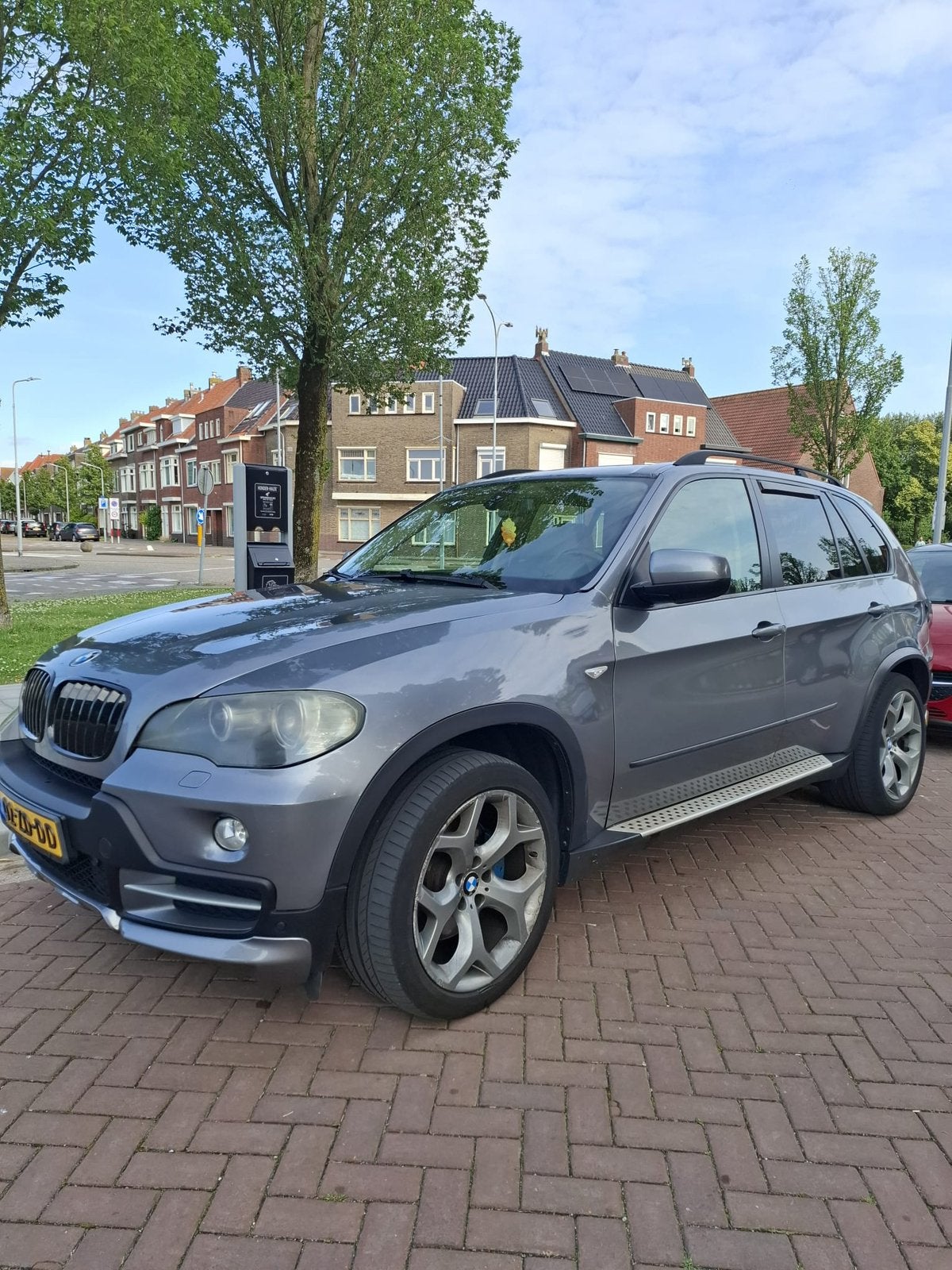 BMW X5 3.0 SI AUT 2008 Grijs, Auto's, X5, 2996 cc, 272 pk, Particulier