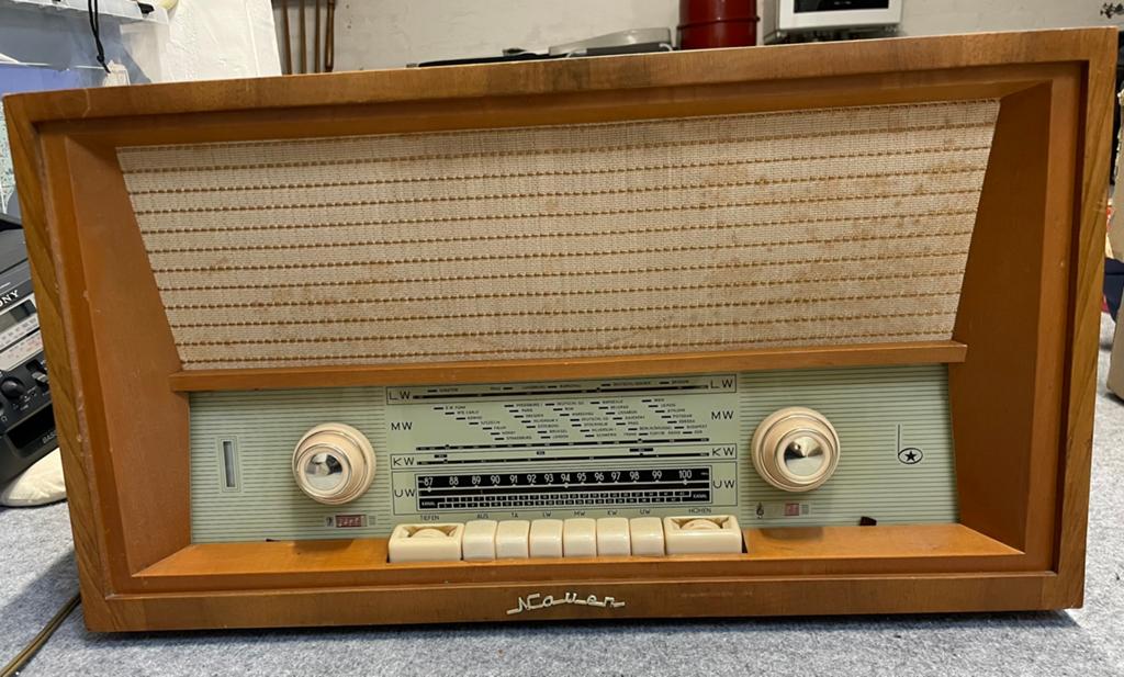 Lampenradio, Ophalen of Verzenden, Gebruikt, Radio
