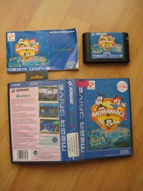 Animaniacs Sega Mega Drive Megadrive, Gebruikt, 1 speler, Ophalen of Verzenden, Vanaf 3 jaar