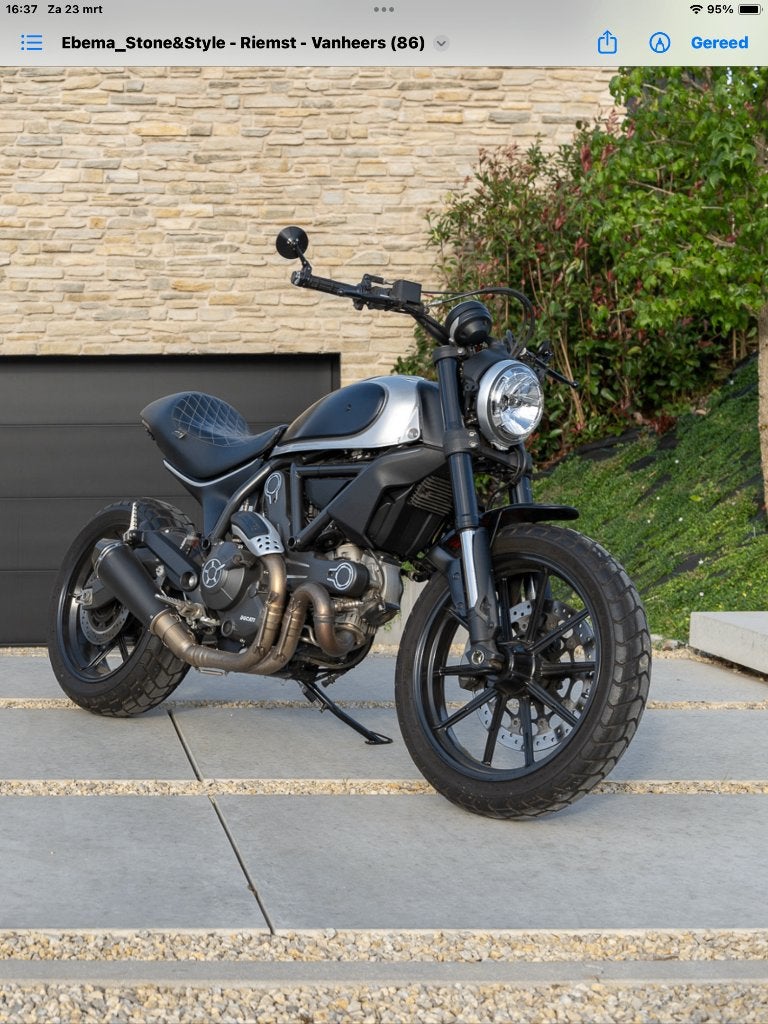 Ducati Scrambler - Stijlvolle en krachtige motor, Motoren, 2 cilinders, Occasion, Particulier, Meer dan 35 kW