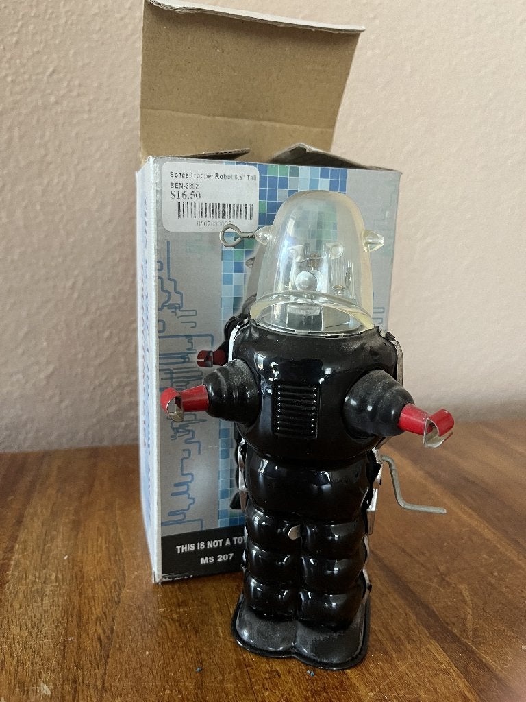 Space Trooper Robot, Antiek en Kunst, Antiek | Speelgoed, Ophalen of Verzenden