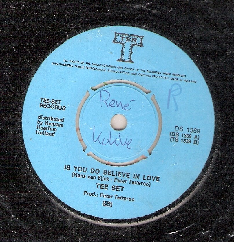 Tee-Set If You Do Believe In Love - 1970 - NEDERBEAT, Ophalen, Gebruikt, Pop