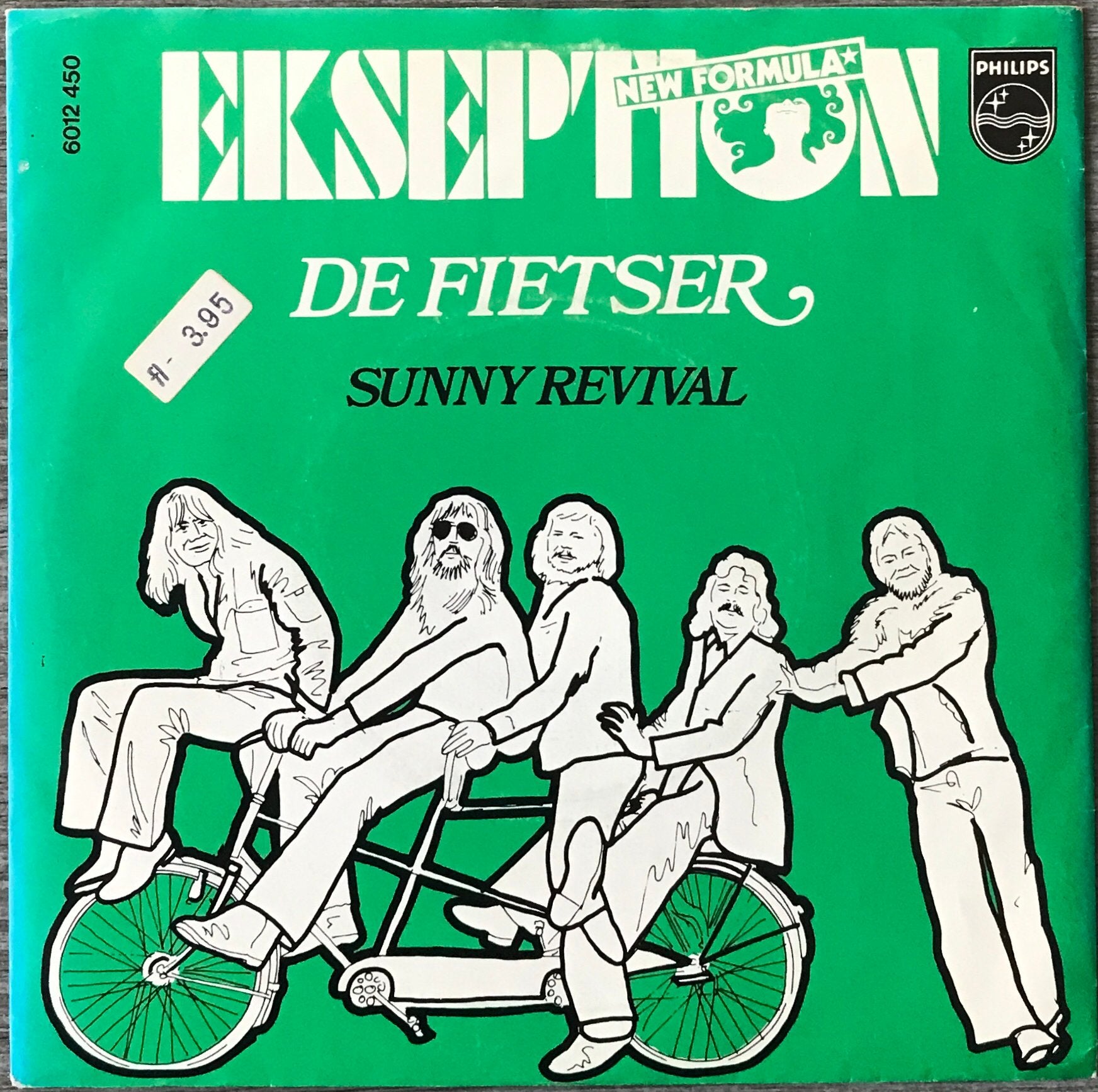 EKSEPTION (new formula) - De fietser (NL74)HEEL MOOI(NLop22), Verzenden, 7 inch