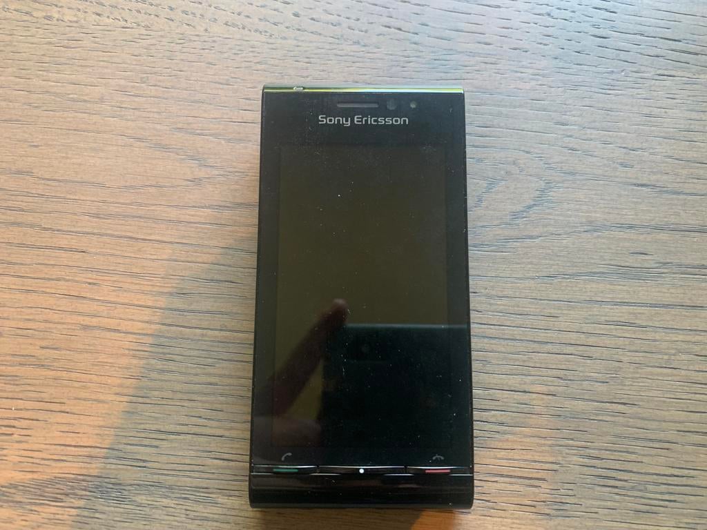 Sony ericsson satio, Telecommunicatie, Ophalen of Verzenden, Gebruikt, Zwart, Overige systemen