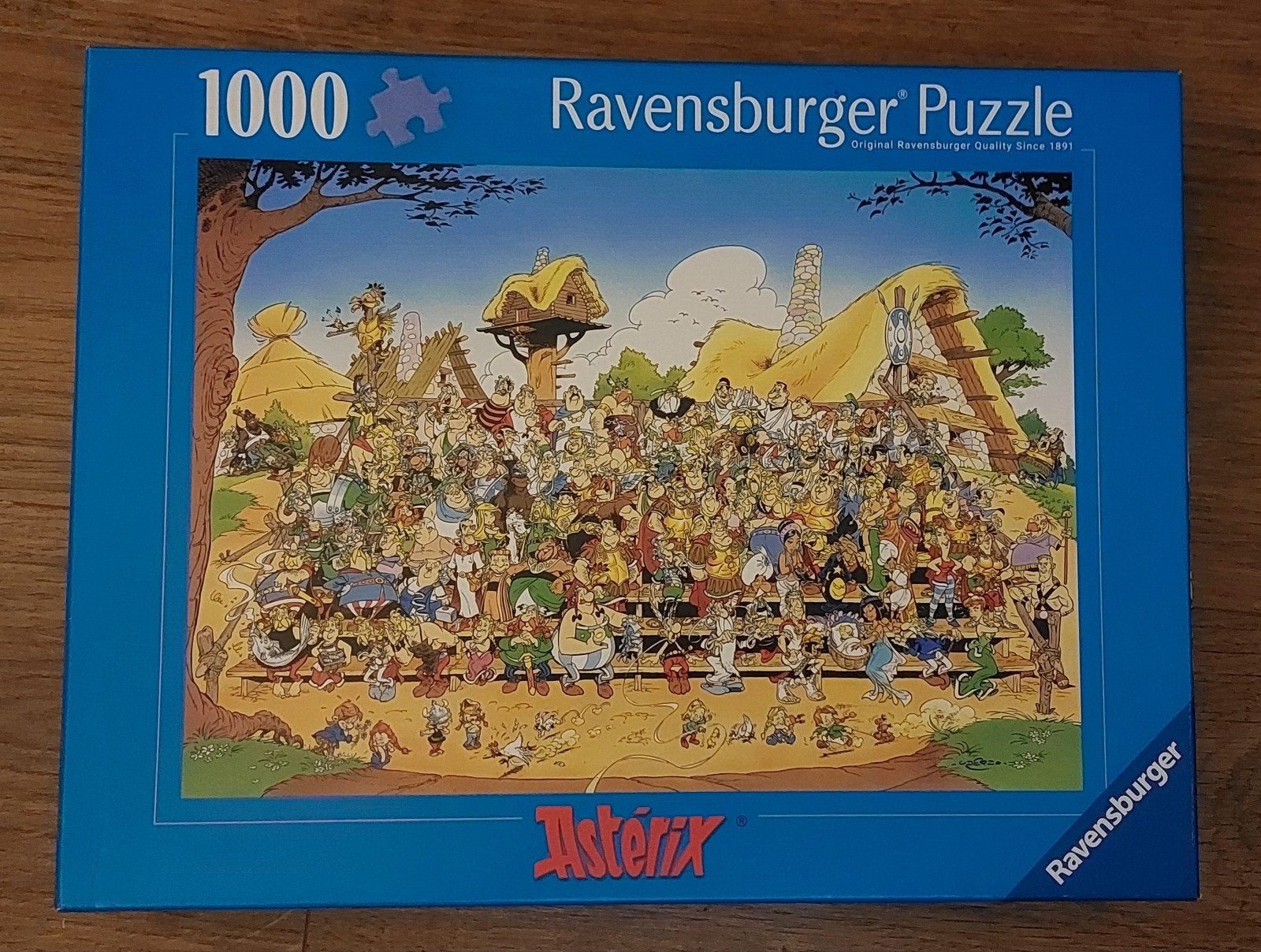 Ravensburger Asterix Legpuzzel 1000 Stukjes - Moeilijk, Ophalen of Verzenden, 500 t/m 1500 stukjes, Gebruikt, Legpuzzel