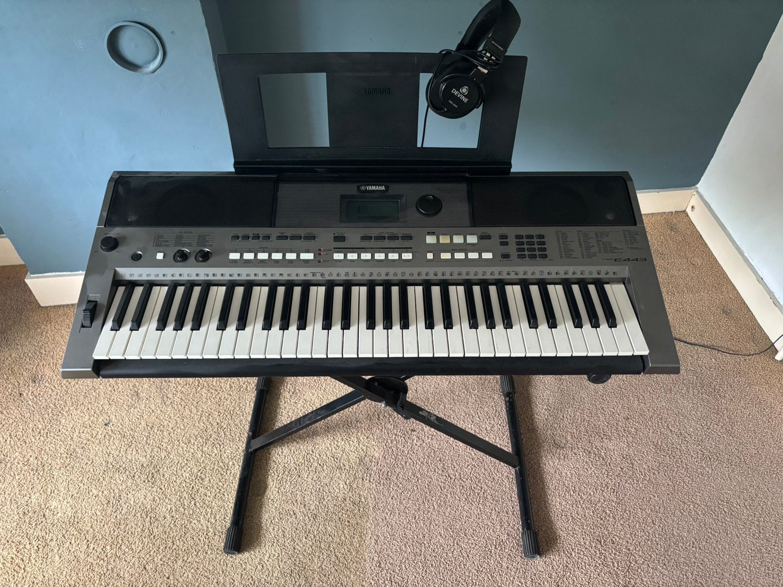 yamaha psr e443 keyboard, Ophalen, Zo goed als nieuw, 61 toetsen, Yamaha