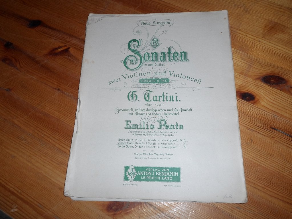 Tartini, Muziek en Instrumenten, Ophalen of Verzenden, Artiest of Componist, Populair, Piano
