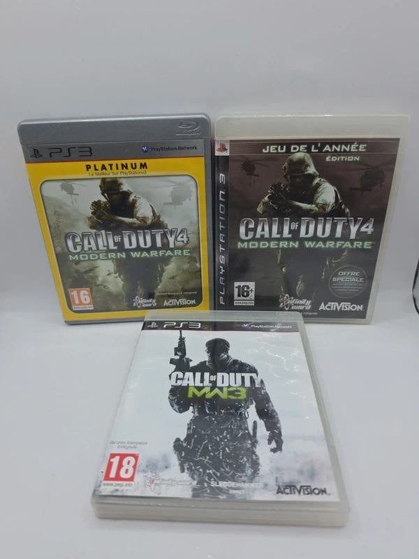 Call of Duty Lot PS3 Franse Spellen, Sony City 1-7-1 Konan, Minato-ku Tokyo 108-0075 Japan, support@playstation.com,, Gebruikt