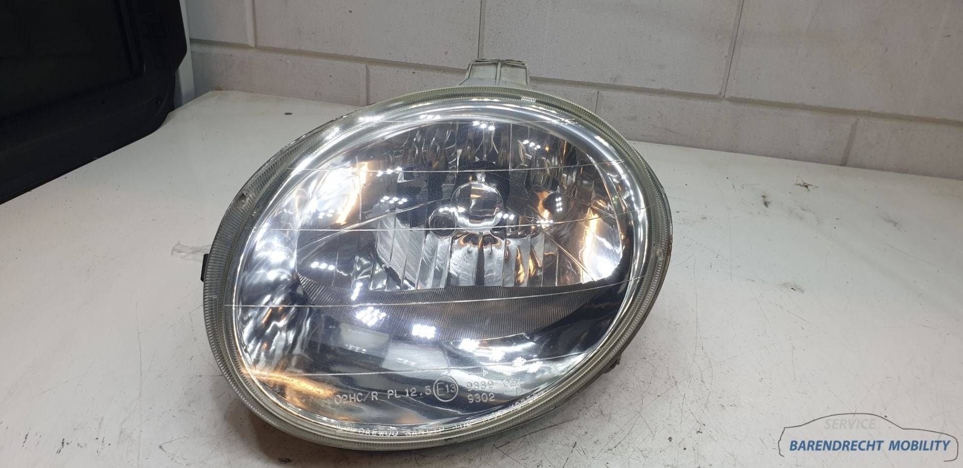 Koplamp links Matiz Daewoo bestuurderskant origineel gebruik, Gebruikt, Info@gm.com, Daewoo, Ophalen of Verzenden