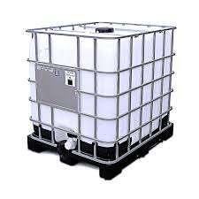 ibc naturel of wit (gebruikt), 150 liter of meer, Ophalen, Zo goed als nieuw, Met kraantje