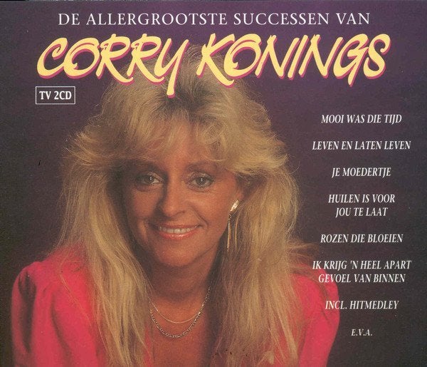 Corry Konings – De Allergrootste Successen 2XCD, Verzenden, Zo goed als nieuw, Pop, Album