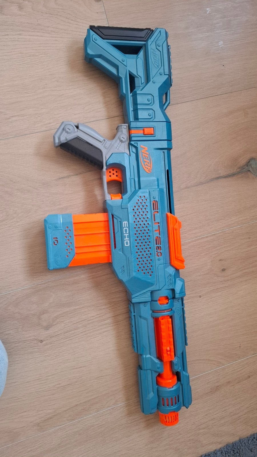 Nerf Elite 2.0 Echo CS-10 Blaster, Ophalen of Verzenden, Zo goed als nieuw, Jongen of Meisje
