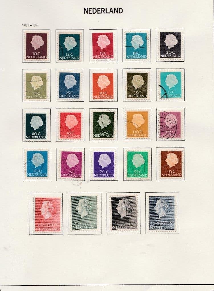 no 50 Nederland 2  serie;s, Ophalen of Verzenden, Gestempeld