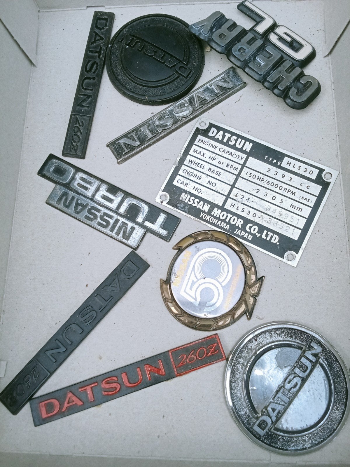 DATSUN emblemen, Ophalen of Verzenden, Gebruikt, Nissan