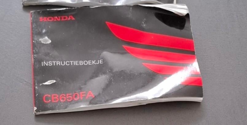 Instructieboekje honda cbf650 cb650f cb650 handleiding, Motoren, Handleidingen en Instructieboekjes, Ophalen of Verzenden, Honda