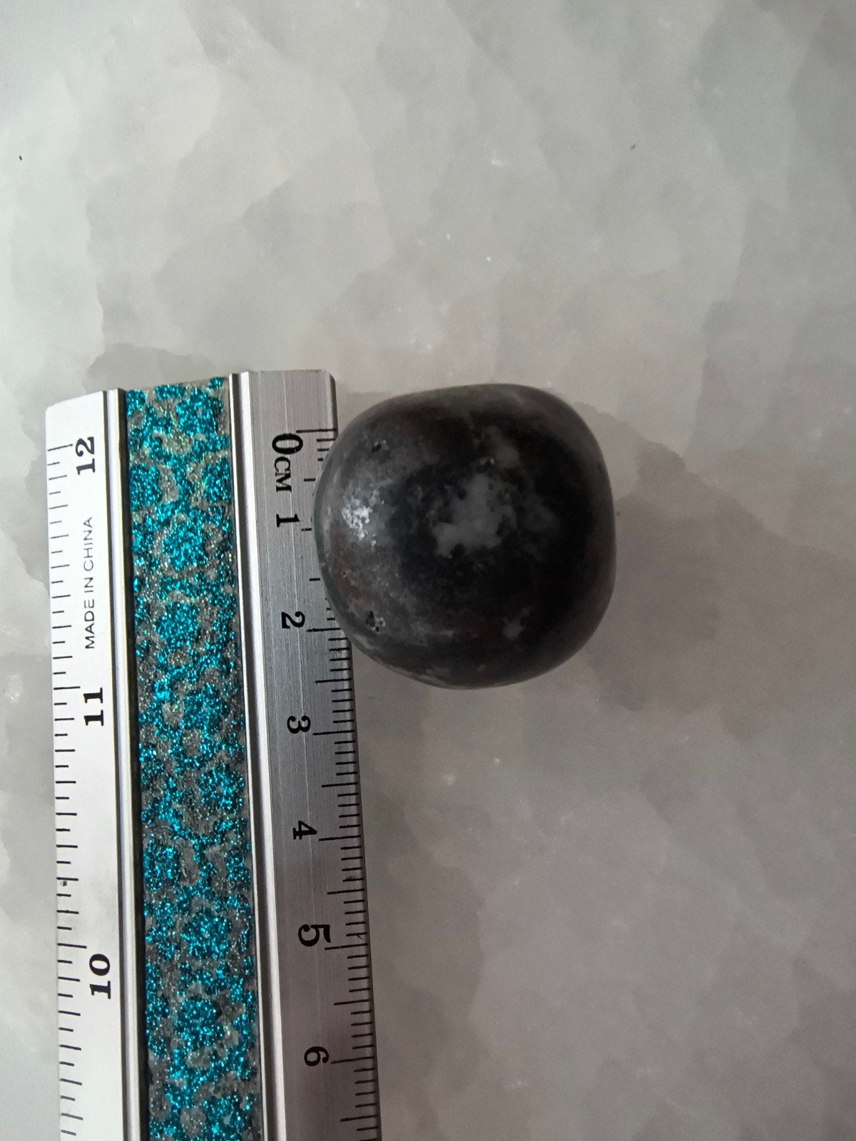Kleine Onyx Bol - 2,5 cm, Ophalen of Verzenden, Zo goed als nieuw