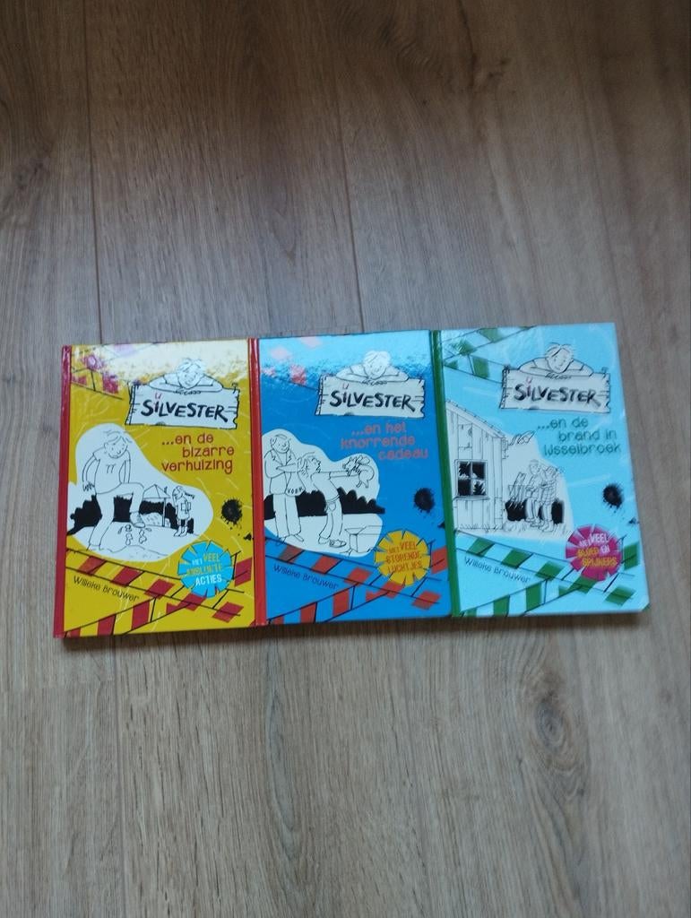 Silvester boekenreeks - 3 delen, Boeken, Ophalen of Verzenden, Zo goed als nieuw, Willeke Brouwer, Fictie algemeen
