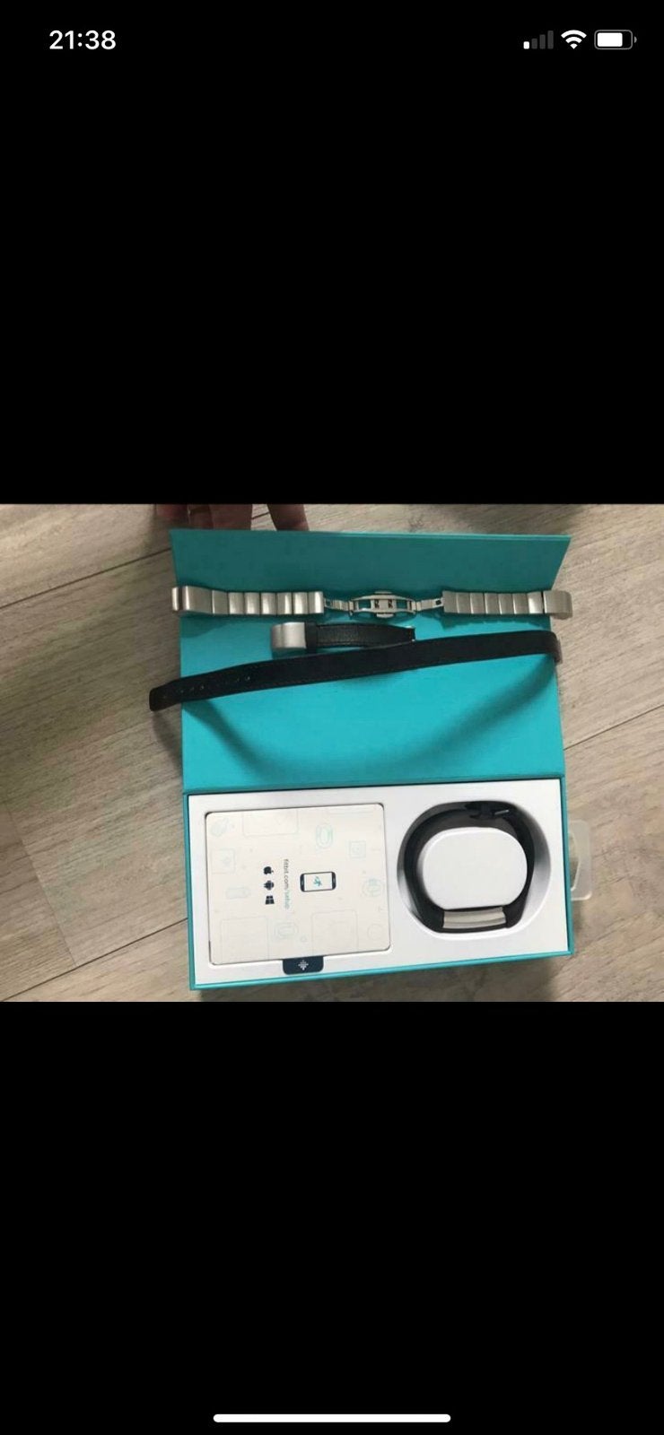 Fitbit HR met extra bandjes, Sieraden, Tassen en Uiterlijk, Ophalen of Verzenden, Zo goed als nieuw, Zwart, Android