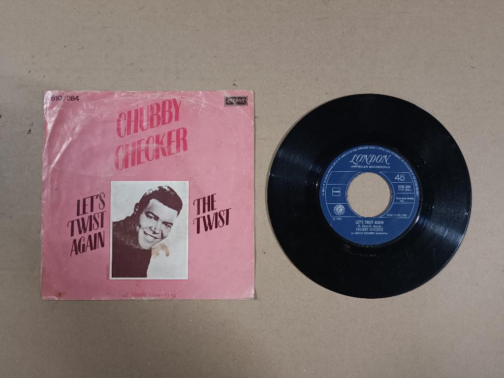 7" Single: Chubby Checker - Let's Twist Again (1961), Verzenden, Gebruikt, Pop