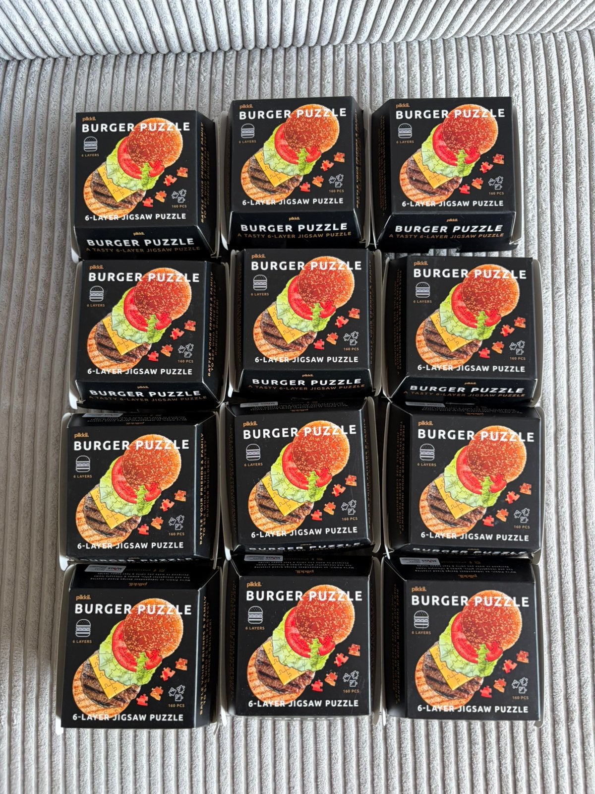 Partij handel 24 stuks hamburger puzzels nieuw, Ophalen of Verzenden, 500 t/m 1500 stukjes, Nieuw