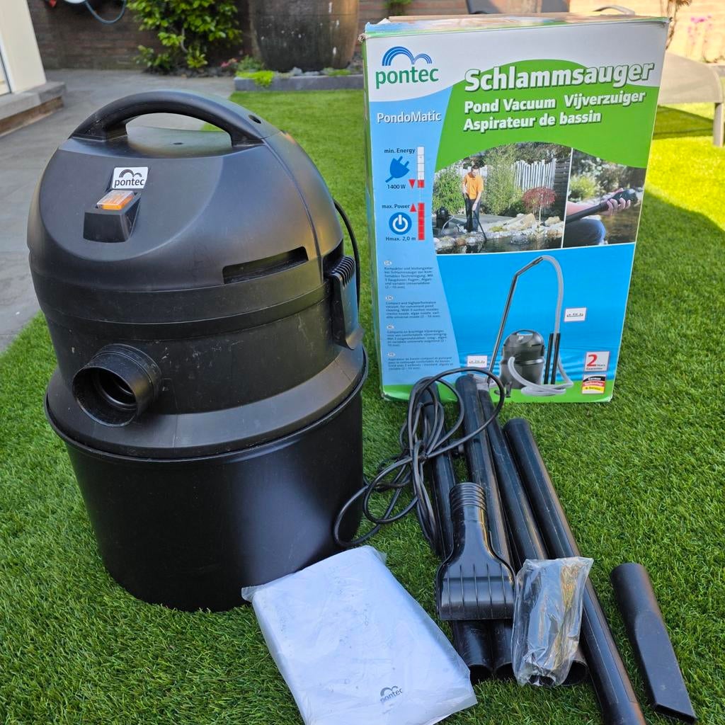 Pontec PondoMatic Vijverstofzuiger, Ophalen, Gebruikt