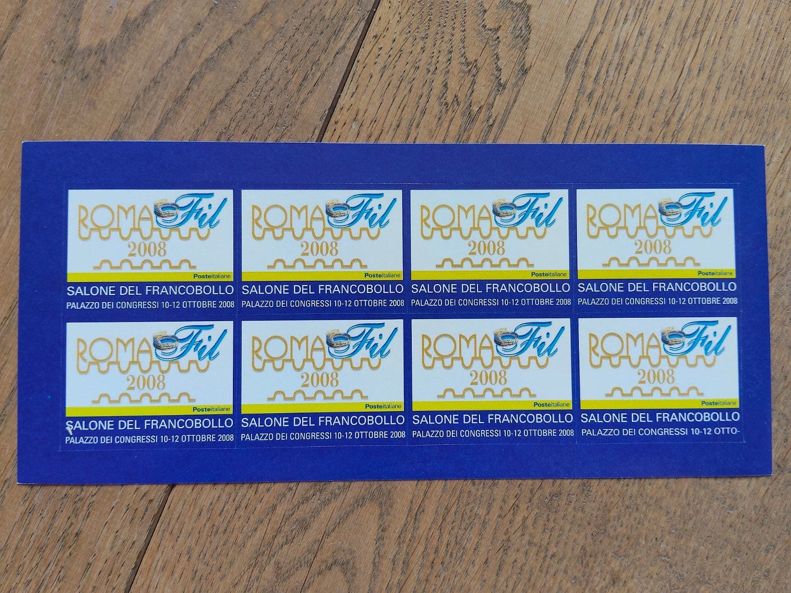 Set of 8 Italian stamps, Ophalen of Verzenden
