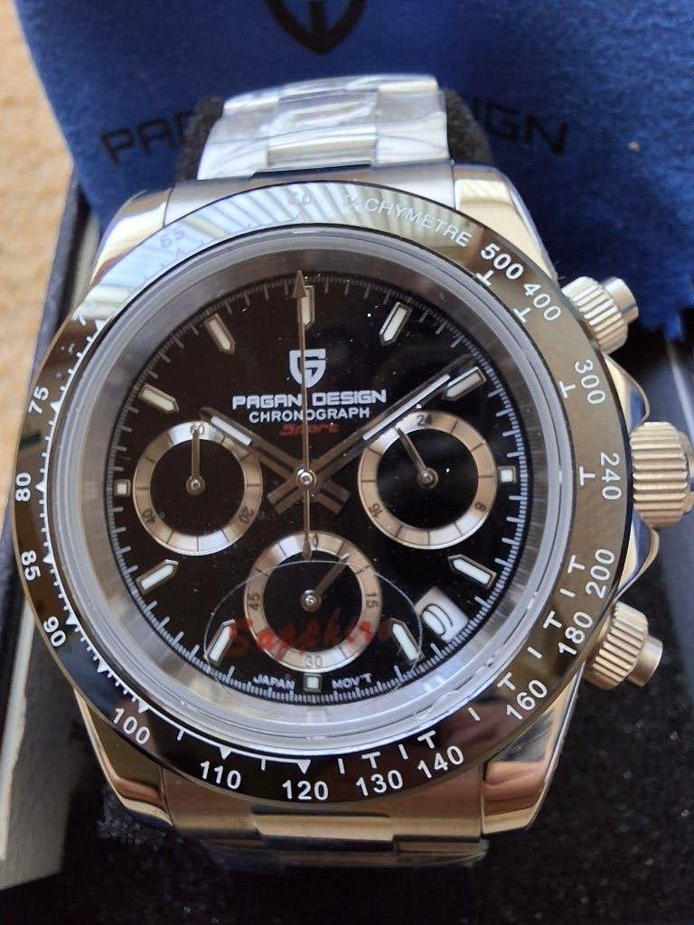 Pagani Daytona horloge, Overige merken, Staal, Staal, Polshorloge