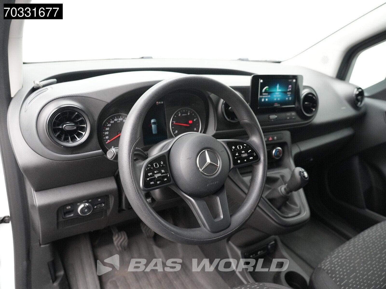 Mercedes Citan 112 CDI L2H1 LED Airco Camera Cruise Parkeers, Stof, Gebruikt, Euro 6, 4 cilinders