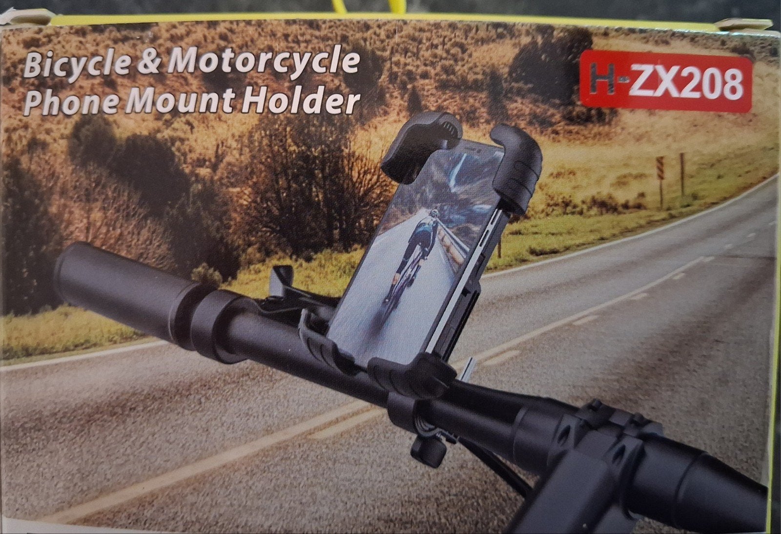 Smartphone houder voor op fiets of brommer, Ophalen of Verzenden, Nieuw