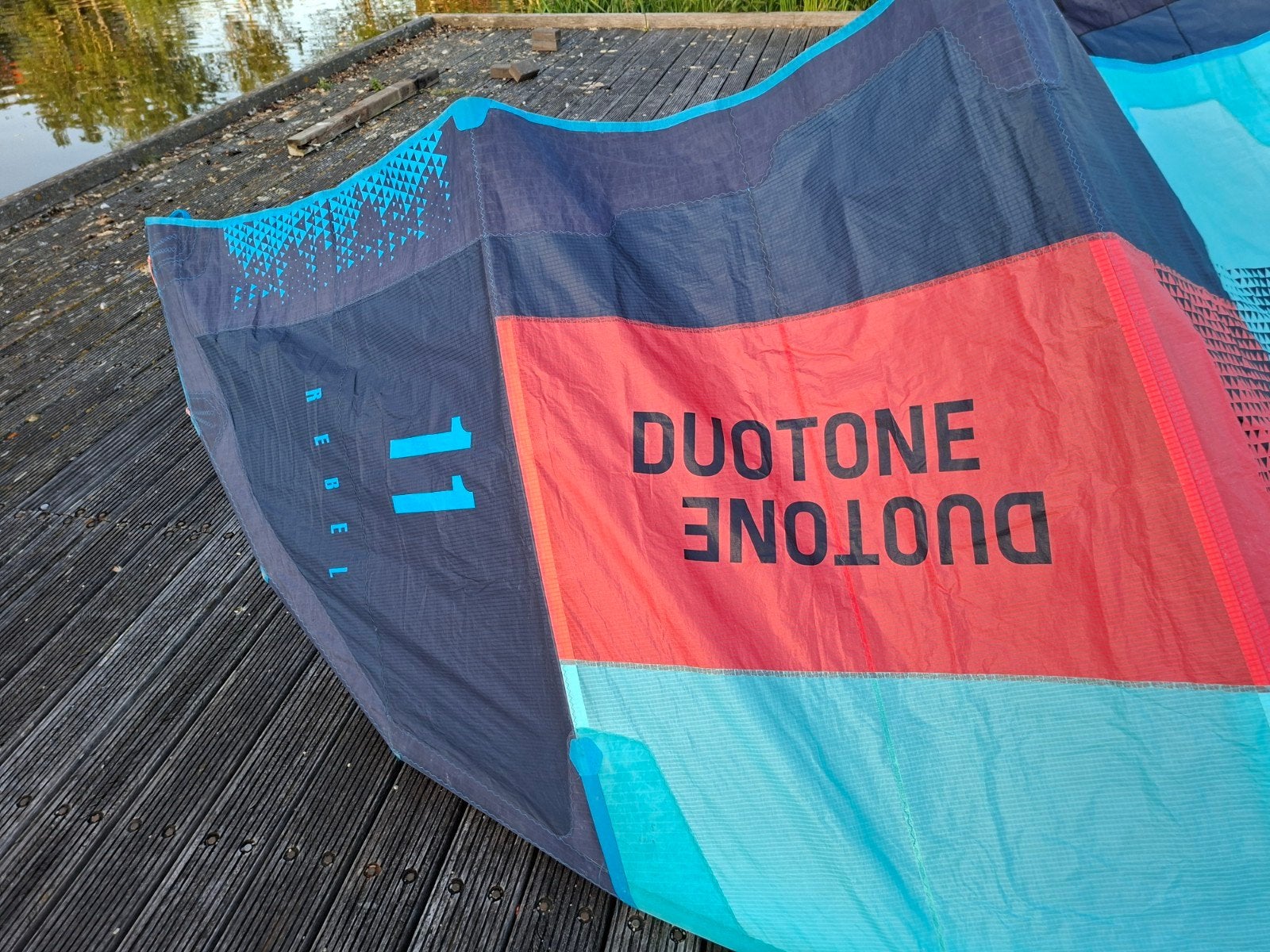 Duotone/North 10m 11m 12m  rebel kite, Geen board, Ophalen of Verzenden, Gebruikt, 10 m²