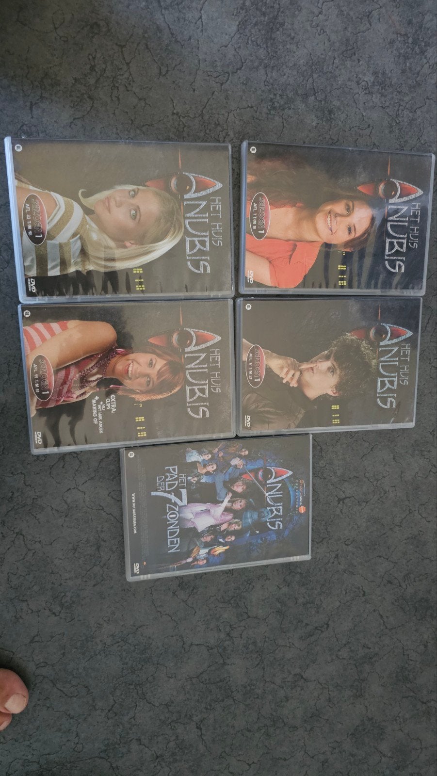 Het Huis Anubis DVD Boxen -Seizoen 1 en Het Pad der 7 Zonden, Ophalen of Verzenden