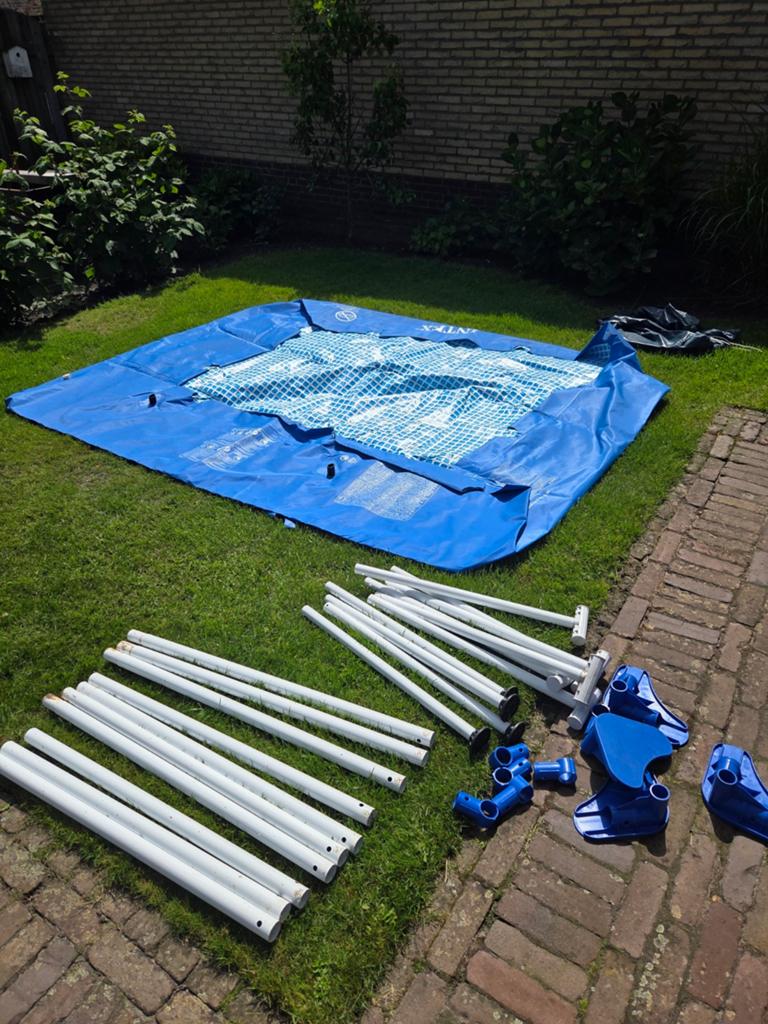 Zeer compleet Zwembad 3m x 2m x 75cm, Ophalen, Gebruikt, Filter